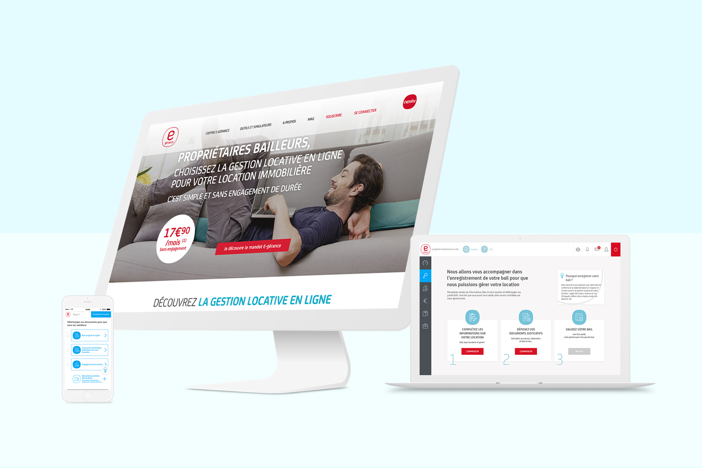 e-Gérance platform preview